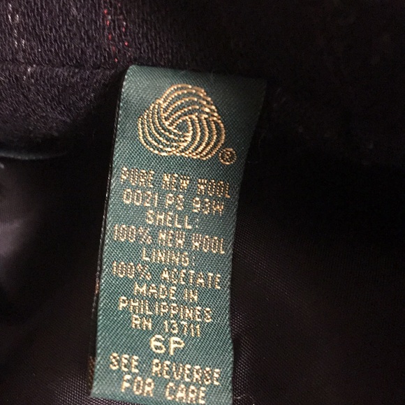 Embassy Row Petites pure wool size 6 - Picture 5 of 6